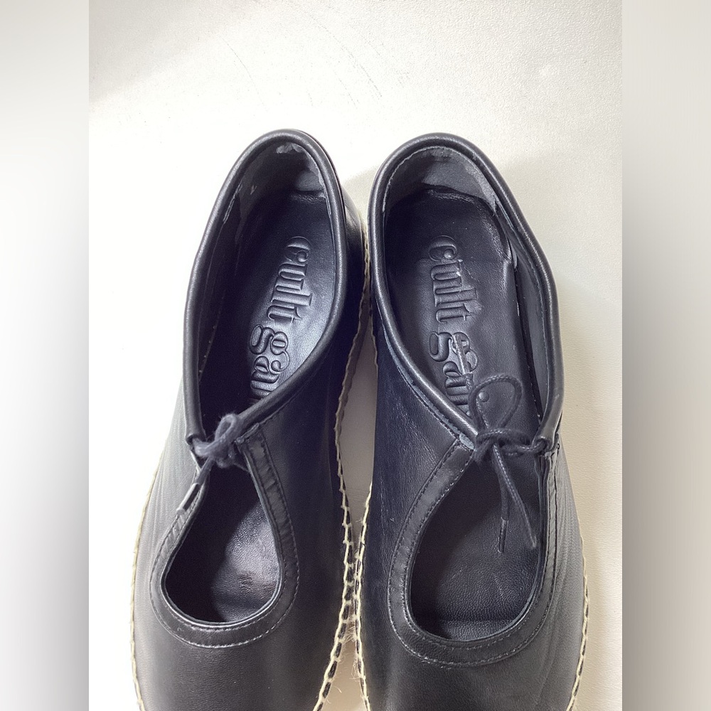 Cult Gaia Bernice Black Espadrille Platform Shoes Size EU 38‎ - Picture 5 of 16
